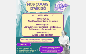 Nos cours pour la saison 2025/2026